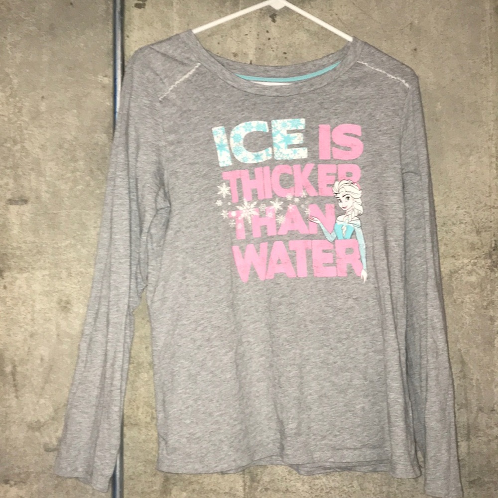 frozen sleep shirt
